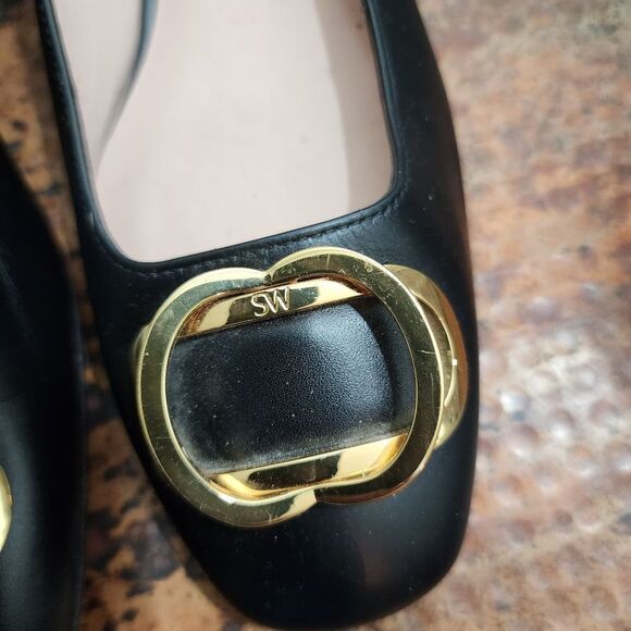 Stuart Weitzman Leather Anicia Pumps 25 - Picture 7 of 15